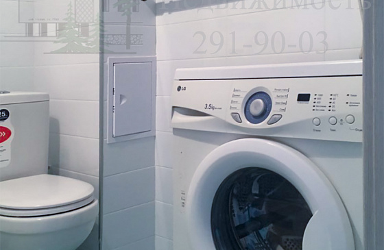 Ванная с бытовой техникой