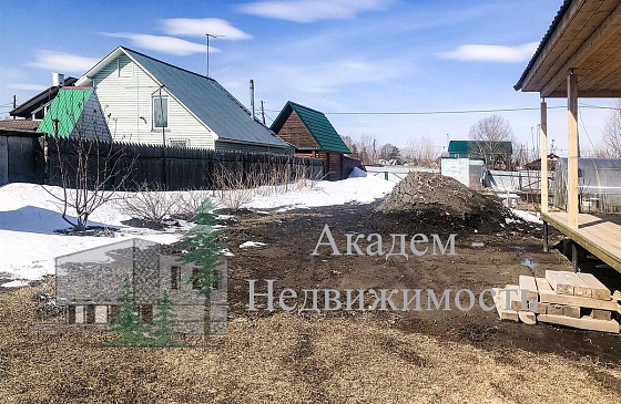 Купить земельный участок с баней на шлюзе Академгородка Новосибирска.